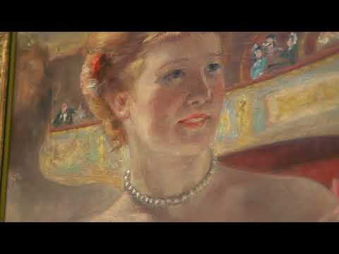 quotSOMEONE NOT SOMETHINGquot  MARY CASSATT PAINTING THE MODERN WOMAN  EXHIBITION ON SCREEN
