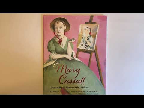 Kids art book on famous impressionist artist Mary Cassatt by Barbara Herkert