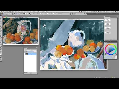 1895 Post Impressionism part 3  Imitating Paul Cezanne