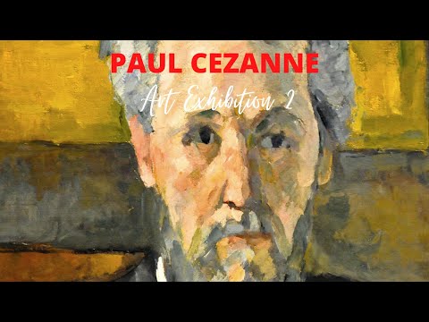 Paul Cezanne Paintings with TITLES  Curated Exhibition 2  Famous French PostImpressionist