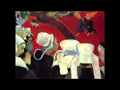 06   Post Impressionism   10   Paul Gauguin Vision after the Sermon or Jacob Wrestling with the An