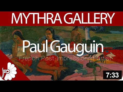 Paul Gauguin Symbolist  French PostImpressionist artist  PAINTER