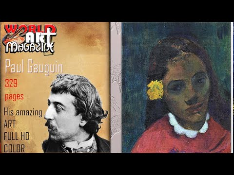 Paul Gauguin I 1848  1903 I French PostImpressionist artist I FULL HD I NO SOUND