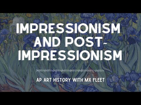 AP At History Impressionism and PostImpressionism