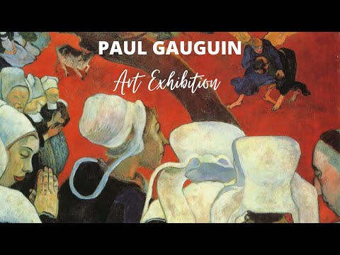Paul Gauguin Paintings with TITLES  Curated Exhibition  Famous French PostImpressionist