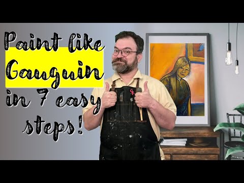 Paint like Gauguin in 7 easy steps 