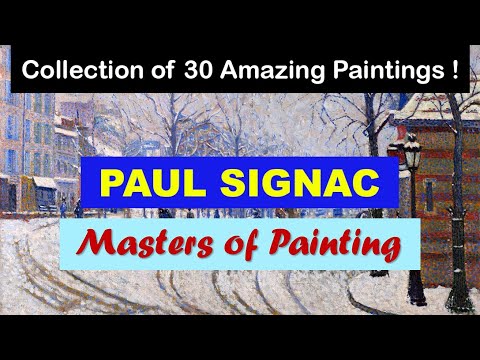 Masters of Painting  Fine Arts  Paul Signac  Art Slideshow  Great Painters  French Painters