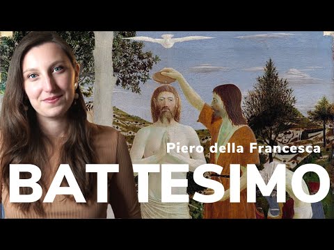Il quadro PERFETTOGeometria ed equilibrio  Il BATTESIMO di Cristo di Piero della Francesca ANALISI
