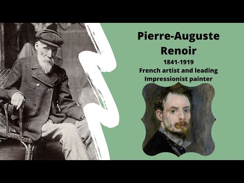 PierreAuguste Renoir  Short Biography of French artist and leading Impressionist painter