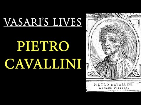 Pietro Cavallini  Vasari Lives of the Artists