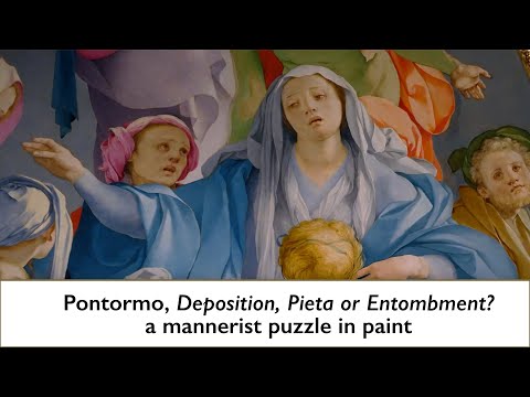 Pontormo Deposition Pieta or Entombment a Mannerist puzzle in paint