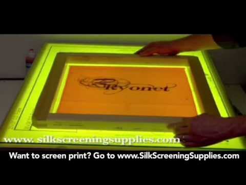 How to Screen Print  Preregistration Template  Screen Printing 101 DVD pt 16