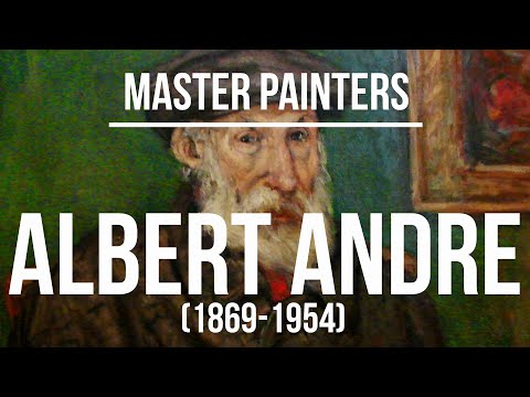 Albert Andre 18691954  A collection of paintings amp drawings 2K Ultra HD Silent Slideshow