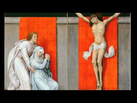 Rogier van der Weyden39s quotThe Crucifixion with the Virgin and Saint John the Evangelist Mourningquot