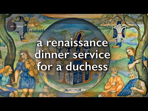 A Renaissance dinner service for a duchess