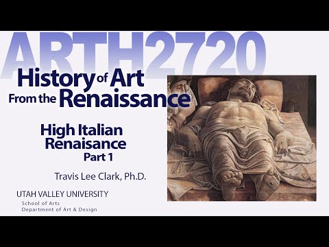 Lecture03 High Renaissance Part1