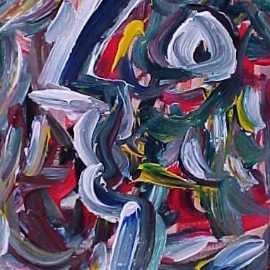Lady Abstract Painting
