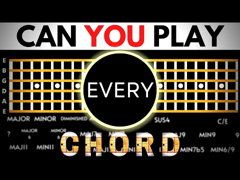How to Build EVERY Chord on Guitar  How Chords Are Named  Chord Formula Guitar