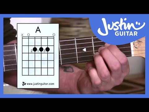 Beginner Guitar Lessons  Stage 1 The A Chord  Your Second Super Easy Guitar Chord BC112