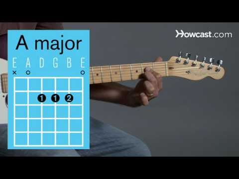 How to Play an A Major Open Chord  Guitar Lessons