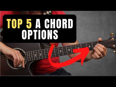 5 Ways To COMFORTABLY Play An A Major Chord on Guitar