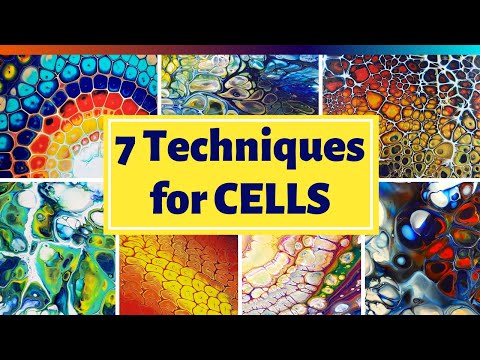 TOP 7 Gorgeous CELLS Techniques  Techniques for AWESOME CellsAbstract Art Inspiration Art Therapy
