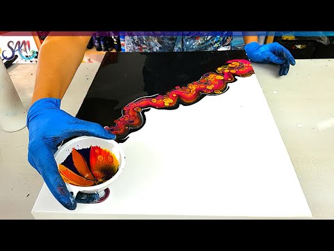 TOP 10 Awesome Acrylic Pouring Techniques  Satisfying Fluid Art  Acrylic Pouring Compilation 2022