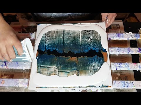 Swipe Technique  Acrylic Pouring Techniques