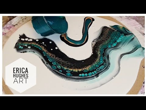 Swipe Technique  Acrylic Pouring Techniques