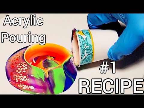 NEW Use These 2 Products For ALL Acrylic Pouring Techniques FANTASTIC Results