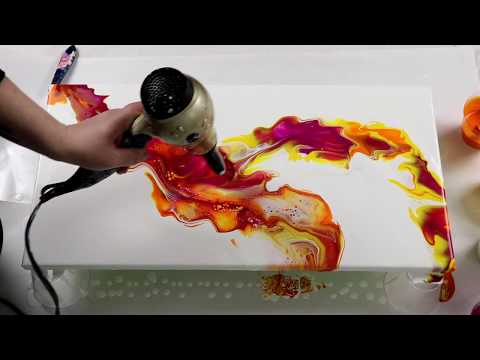 357 Gorgeous Dutch Pour Acrylic Pouring Technique
