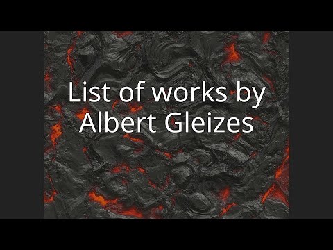 List of works by Albert Gleizes