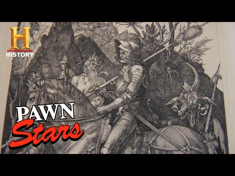 Pawn Stars MASSIVE PROFIT on Spooky Old Art Season 5  History