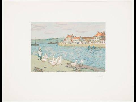 CAM Look  The Geese by Alfred Sisley  1121
