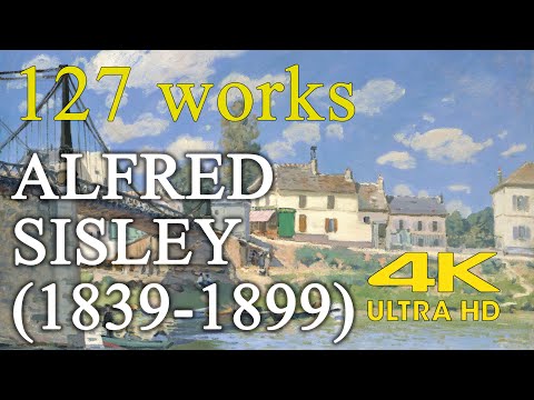 Alfred Sisley  One of the creators of French Impressionism  painting collection