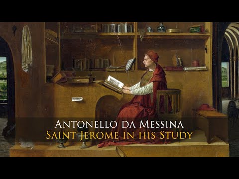 Antonello da Messina  Saint Jerome in his Study