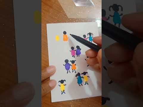 kids art preschool activity shorts