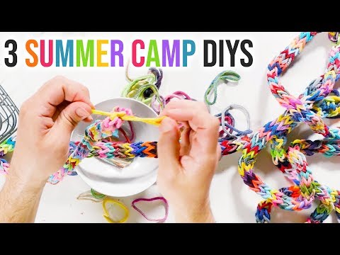 3 Summer Camp DIY Projects  Art Projects for Kids