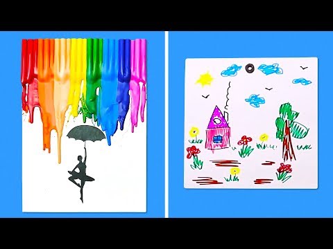 11 UNIQUE IDEAS FOR KIDS39 ART PROJECTS
