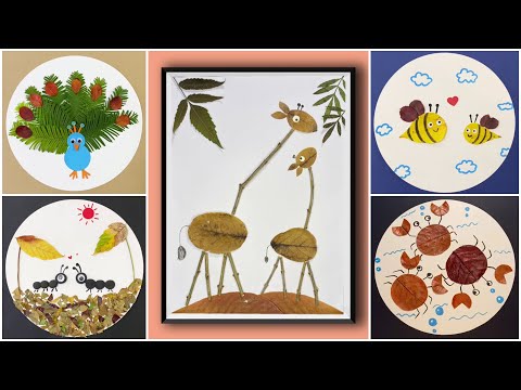 15 Stunning DIY Leaf Crafts for Kids to Make  Simple Fall Leaf Art Projects for Preschoolers
