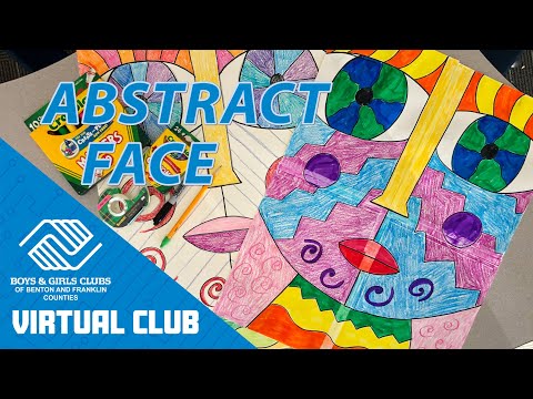 Art Project For Kids How To Make A Large Abstract Face