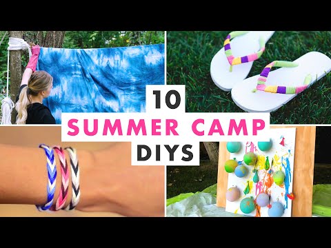10 Classic Summer Camp Craft Projects  Art Projects for Kids
