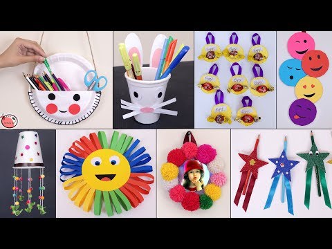 11 Easy Usefull  DIY Craft Ideas for kids  Best Out of Waste Ideas