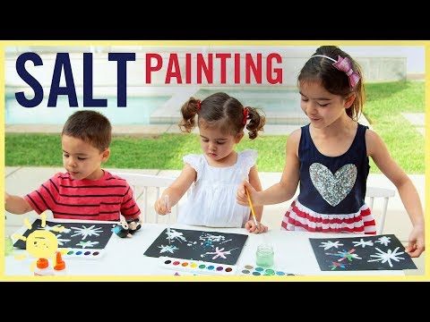 PLAY  Easy Salt Paintings