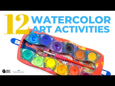 12 Awesome Watercolor Art Activities for Kids of All Ages
