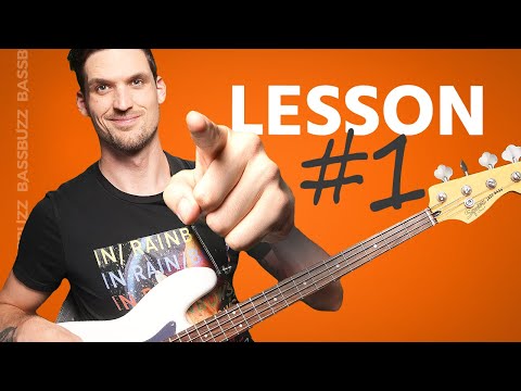 Beginner Bass Lesson 1 Your Very First Lesson