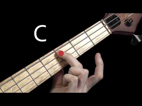 Learn Bass Guitar  Scales amp Chord Tones  part 1