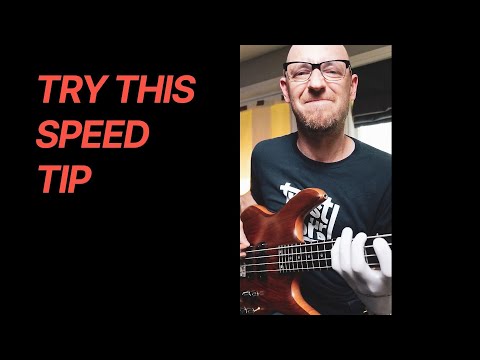 How to play bass FAST