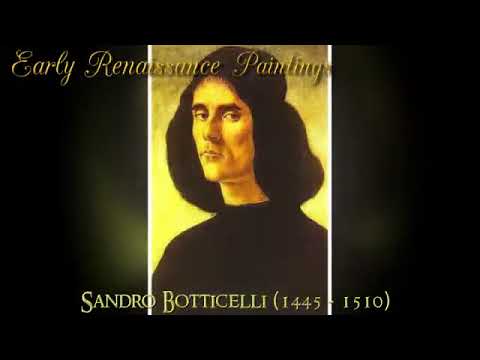 Sandro Botticelli An Italian Painter  Early Renaissance Paintings