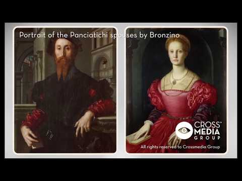 Portraits of the Panciatichi spouses by Bronzino